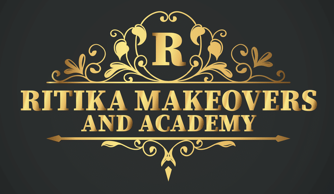 Ritika Makeovers and Academy logo